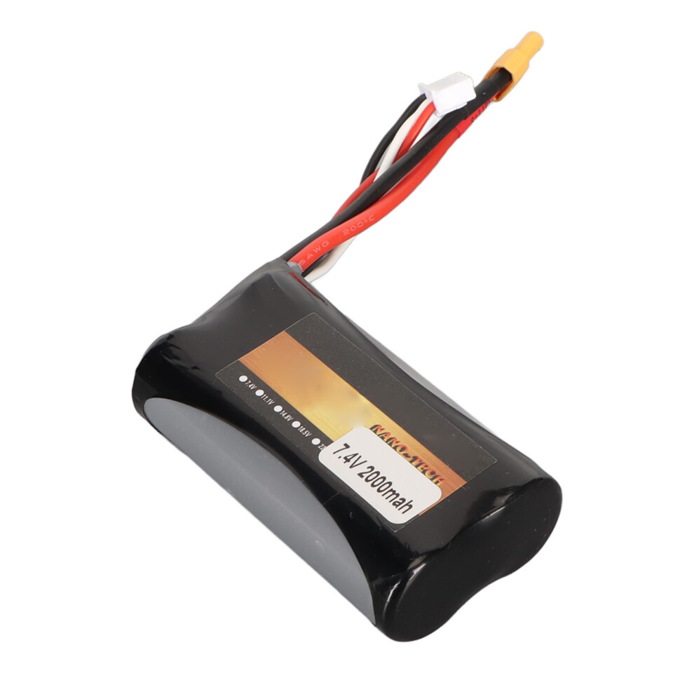 Rc-Bagger, 7,4 V, 2000 Mah, Lipo-Akku, Xt30, 7443665043228