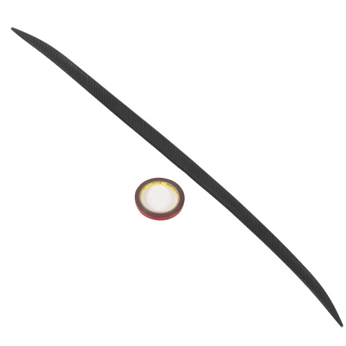 Auto-Spoiler Gummi Aerodynamisches Carbonfaser-Muster 120cm 1