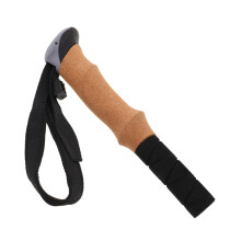 Lightweight Cork and EVA Hiking Pole Handle Grip With Wrist Strap Nonslip Trekking Pole Replacement 23x5x4 Cm
