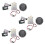 3X Stack  14 Safe Lock Replacement -Fireproof Safe Lock Boxes Swing Bolt Lock 1