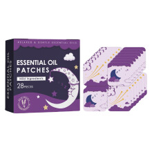 28 Pieces Creative Sleep Patches With Essential Oils For Muscle Tension To Improve Sleep Quality