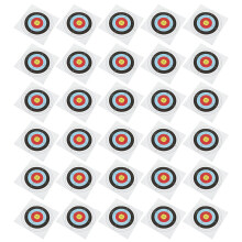 30 pcs Archery Target Paper, 40x40cm Recurve & Compound Bow Shooting Targets