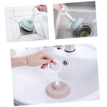 Drain Cleaner Bathroom Kitchen Suction Tool For Toilet Blockage Size 1 Blue