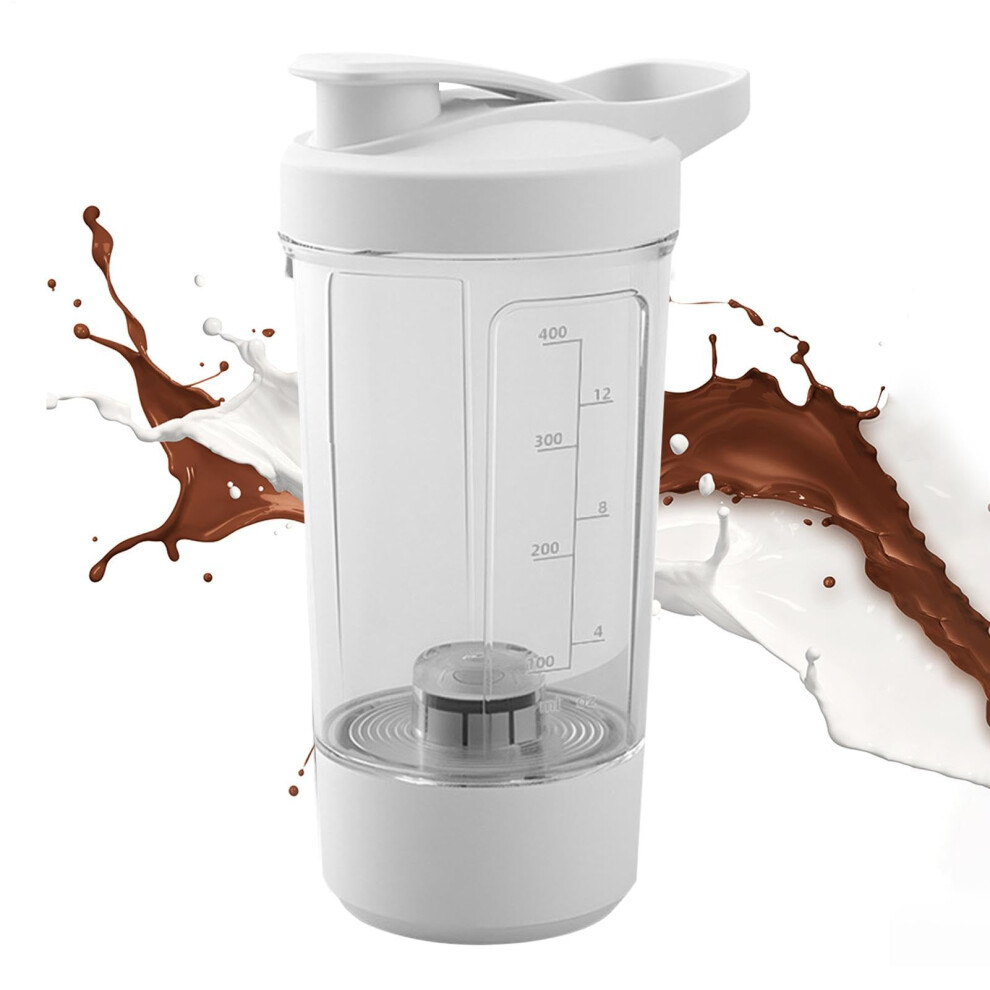 Electric Protein Shaker Bottle 600ml Speed 7000RPM Rechargeable Blender Cup for Shakes