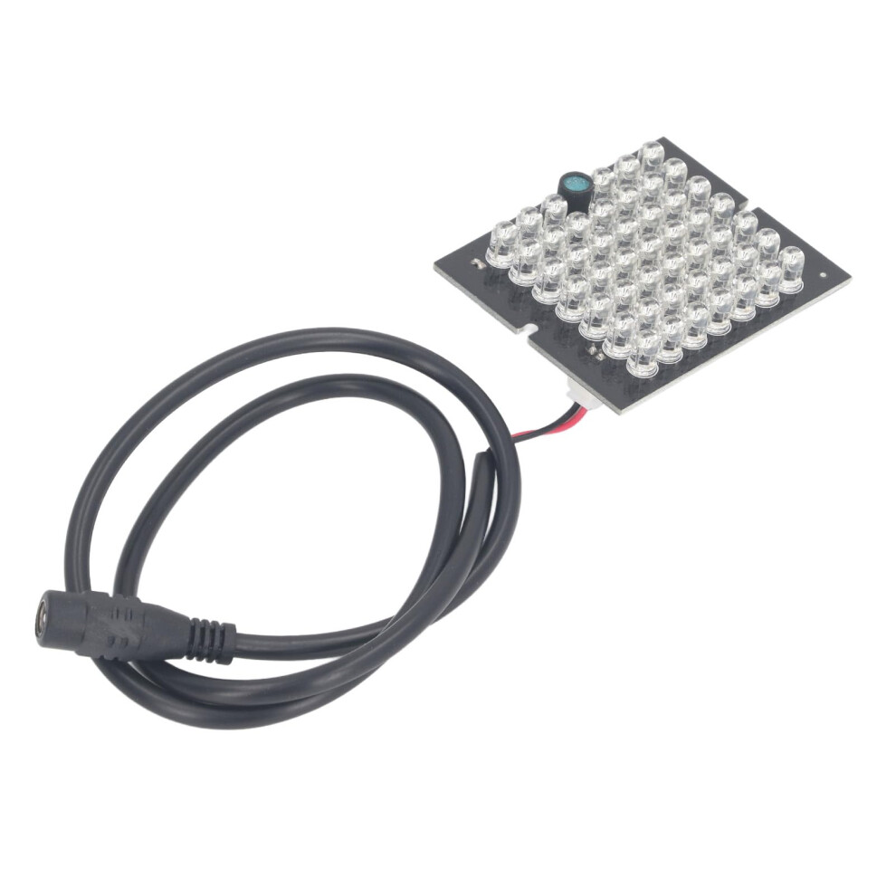 Led Night Vision Lamp Board, 850Nm, 48 Ir Beads, Led Fill Infrared Board, Dc12v, For Home, Office, Hallway, Etc. Light 9347817932614