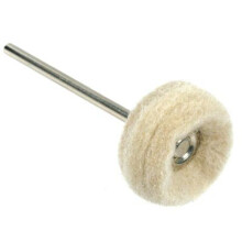 Jewelry Polishing Wheel 3 Layer Felt Buffing Wheel 2.35mm Shank for Precise Jewellery Pack of 5