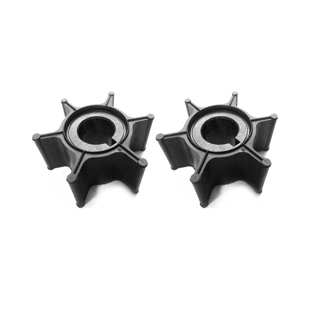 2X 6G1-44352-01-00 Water Pump Impeller For 2 Stroke 6Hp 8Hp Boat Motor 6G1-44352 6G1-44352-00 Sierra-18-3066 6031992367660