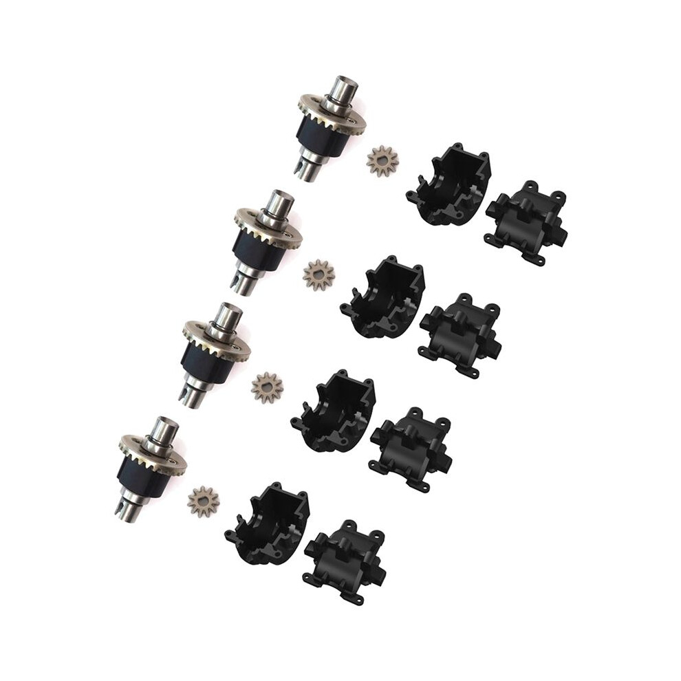 4 Set Metal Differential And Gearbox For Sg1603 Sg1604 Sg1605 Udirc Ud1601 Ud1602 Ud1603 1/16 Rc Car Upgrades Parts 6032376201198