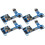 Waveshare PoE HAT(E) para Raspberry Pi Ethernet Power sobre Placa de ExpansãO para Raspberry Pi 3B+/4B para IEEE 802.3Af 4PCS 1
