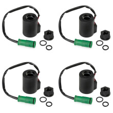 4X Bobina de Válvula Solenóide de 24 V para Escavadeira EC140 EC160 EC210 EC240 EC290 EC330 EC360 EC460 EC210B 14527267