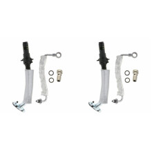 2X Turbo Oil Return Drain Pipe Tube & Oil Feed Pipe for Encore Cruze 55587854,55592600