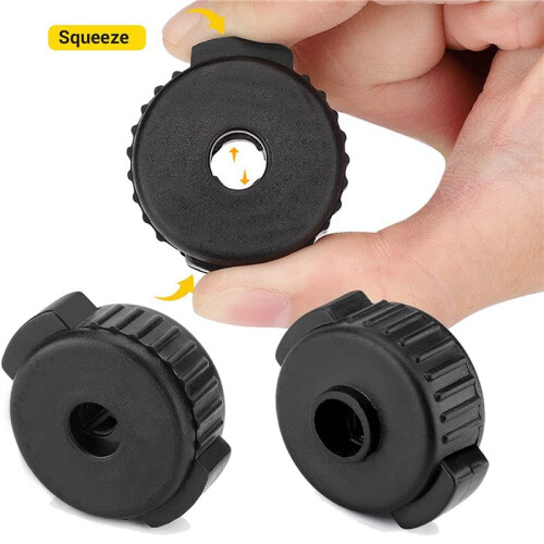 30 PCS Plastic Cymbal Nuts,Quick-Set Cymbal Nut for Percussion Drum Kit,Percussion Replacement Parts 2