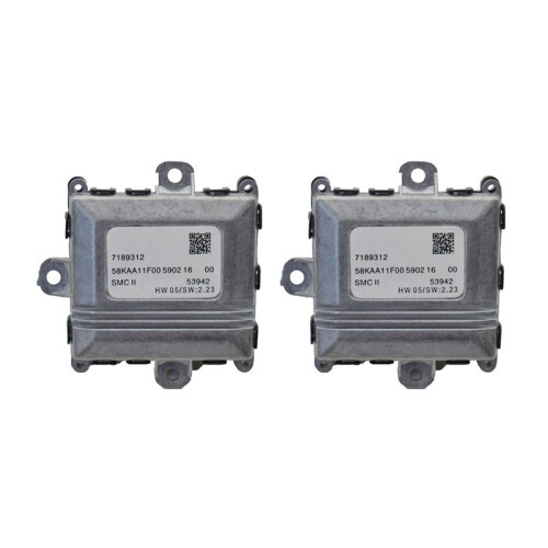 2X 63127189312 7189312 Headlight Module Control Unit Driver AFS Computer Module for  3 5 7 Series E46 E90 E60 E66
