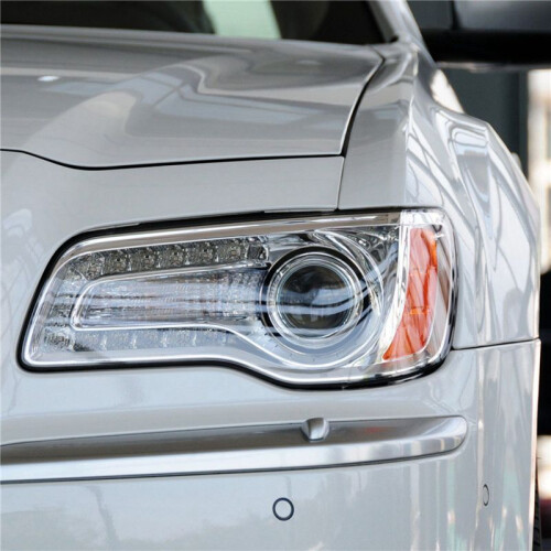 2X Left Front Headlight Shell Lamp Shade Headlight Lens Transparent HeadLight Cover for  300C 2011-2021 1