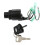 2X 35100-ZV5-013 Ignition  Assembly with Key Replacement Fit for  Outboard 4