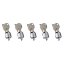 5X Desktop Computer Lock Computer Case Lock Anti-Theft Lock for Internet Cafe Office Management Lock