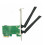 5X Placa Wireless WiFi  PCI-e Express para Adaptador PCI-e com 10 Antenas Externas para PC 7