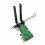 5X Wireless Card WiFi  PCI-E Express to PCI-E Adapter with 10 Antenna External for PC 6