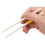Children's Training Reusable Silicone Chopsticks, Flat Rounded Head, PP & ABS 6