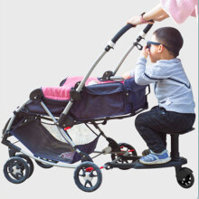 Kinderwagen-Hilfspedal-Rollbrett mit zwei Modi,