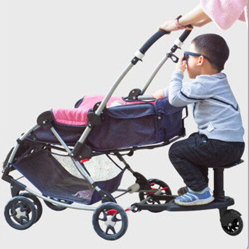 Kinderwagen-Hilfspedal-Rollbrett mit zwei Modi,