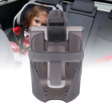 Support de gobelet pour poussette avec téléphone - 9,2x12x10 gris brun