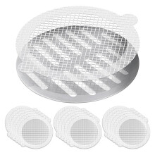 90 Pack Disposable Hair Catcher Disposable Shower Drain Hair Catcher Mesh Stickers Screen Hair Catchers