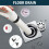 Toilet Plunger White Separated Design For Bathroom Use 4