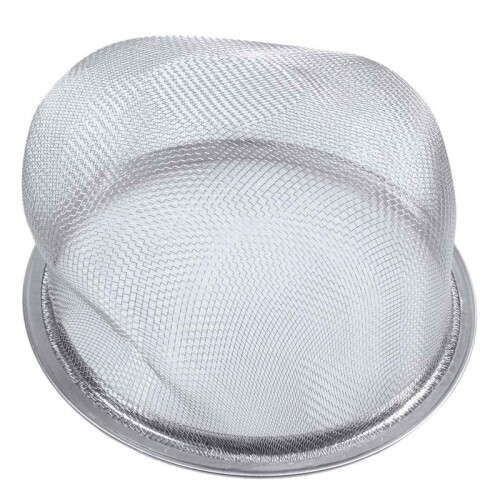 5X Teapot Diameter 80mm Metal Mesh Tea Leaf Spices Strainer Basket 1