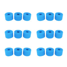18 Peças para Pure Spa Reutilizável/Lavável Espuma Cartucho de Filtro de Banheira de Hidromassagem Tipo S1