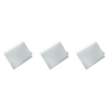 18 Piezas de Filtros de Aire Acondicionado Cubierta de Salida de Viento Aire Acondicionado Cortable Autoadhesivo Rojo de Algodón Purificador 40X35cm
