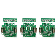 3X per  18V BAT610 BAT609 BAT618 Batteria Agli Ioni di Litio Scatola del Circuito di Protezione Della Ricarica PCB