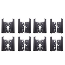 16X Fit for 2 Double Din Fascia Facia Dash Kit Car Stereo Side Trims Brackets