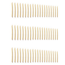 60 Piezas Guitarra Acústica Clásica Traste Alambre Cobre 20 Diapasones Trastes 2.0mm para Piezas de Guitarra Acústica