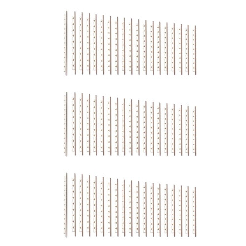57 Peças de Trastes de Guitarra Clássica Fio 2.0mm/0.08Polegada Conjunto de Trastes de Cobre para 36 Polegadas 38 Polegadas 39 Polegadas 19 Trastes