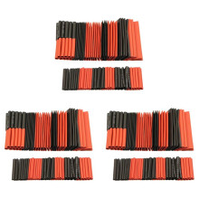381PCS 2: 1 Tubo Termorretráctil Cable de Alambre Envoltura de Manguito Juego de Conexión Eléctrica