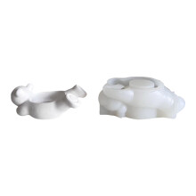 Moules de Base de bougie en Silicone, moules en-Pa Pa ours