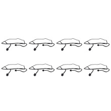 8X Car Radiator Reservoir Hose for Focus 2.0L 2012-2018 Replace Number BV618K012KF CV6Z-8K012-K