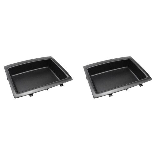 2X 6Q0858719A Car Centre Console Tray Storage Box Compartment Shelf for  9N 2002-2008