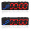 2X Workout Clock with Battery, Portable  Gym Timer with Built-in Magnet for Home Gym,Programmable Countdown/ Timer 1