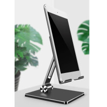 Supporto per tablet in lega di alluminio multi-angolo per casa, ufficio e viaggio – Grigio MT133