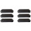 6X Noir St Couvercle de Ramassage Simple Bobinage Couvertures de Ramassage Scellées 1