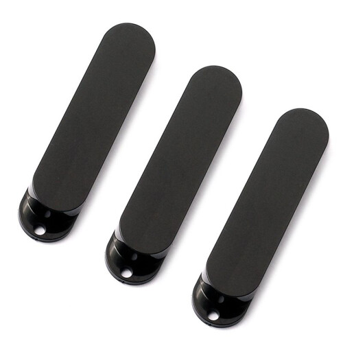 6X Noir St Couvercle de Ramassage Simple Bobinage Couvertures de Ramassage Scellées 2