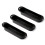 6X Noir St Couvercle de Ramassage Simple Bobinage Couvertures de Ramassage Scellées 5