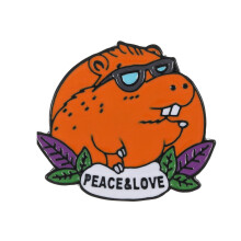 Capybara – broche élégante pour femmes, épingle à revers-Style 3