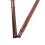 Foldable Walking Cane Crutch Adjustable Brown ABS Iron 465g 6