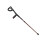 Foldable Walking Cane Crutch Adjustable Brown ABS Iron 465g 7
