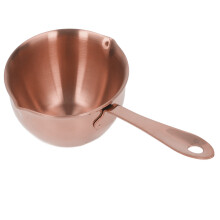 304 Stainless Steel Saucepan 200ml, Rose Gold, 6cm Height
