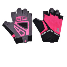 Workout Gloves For Men And Women Weight Lifting Gym Fitness Microfiber Mesh Breathable Sweat-Absorbent Fabric Non-Slip Silicone Palm Grip Protection F