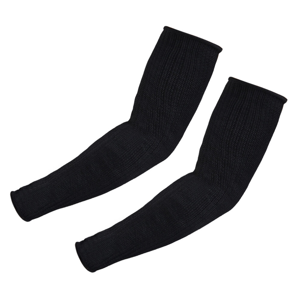 Cut Resistant Armband For Garden Kitchen Work, Kevlar Knit High Elastic Arm Sleeve With Thumb Slot And Heat Static Wrist Protection For Welding Farmin 9301476006758